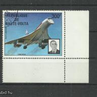 1973.- Felső Volta -  MNH/** -  Concorde és Charles de Gaulle tábornok