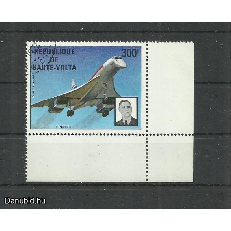 1973.- Felső Volta -  MNH/** -  Concorde és Charles de Gaulle tábornok