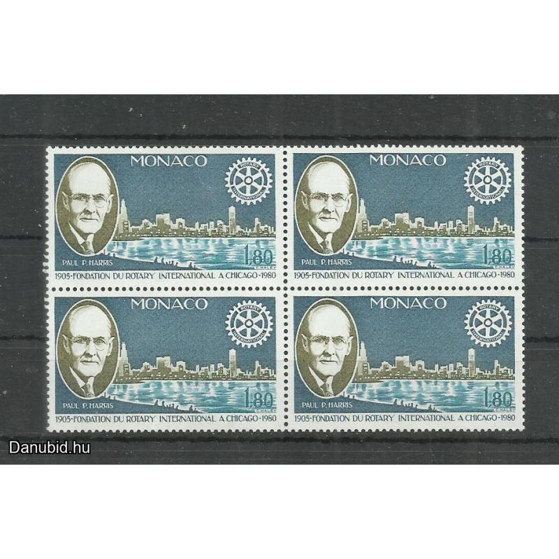 1980.- Monaco - MNH/** 4 x - Chicagói Rotary Klubok
