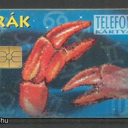 1995.- Horoszkóp Rák - Magyar Telefonkártya
