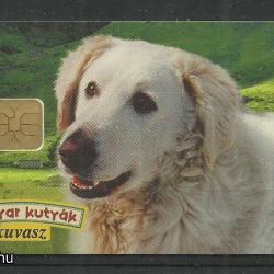 1997.- Magyar kutyafajták - Magyar Telefonkártya - Kuvasz