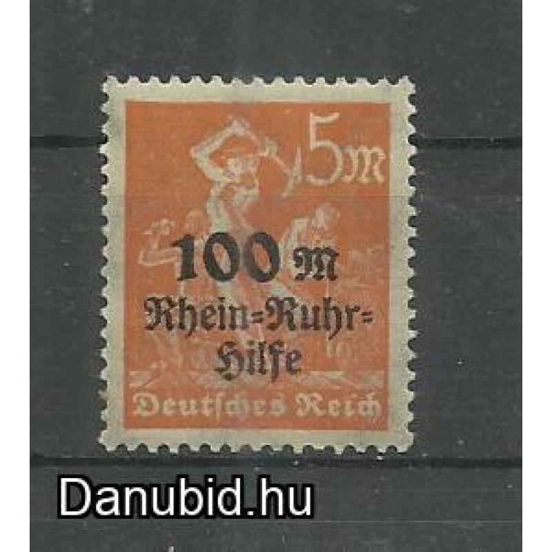 1923 .- Deutsches Reich - MNH/** -  100 Márka segély - felülnyomott