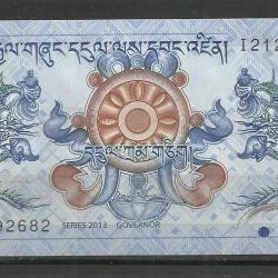 Bhután 1 ngultrum 2013 UNC