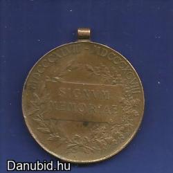 1898.- Ferenc József - Jubileumi Emlékérem - Signum Memoriae