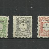 1900. - Portugália - Cabo Verde -gyarmat