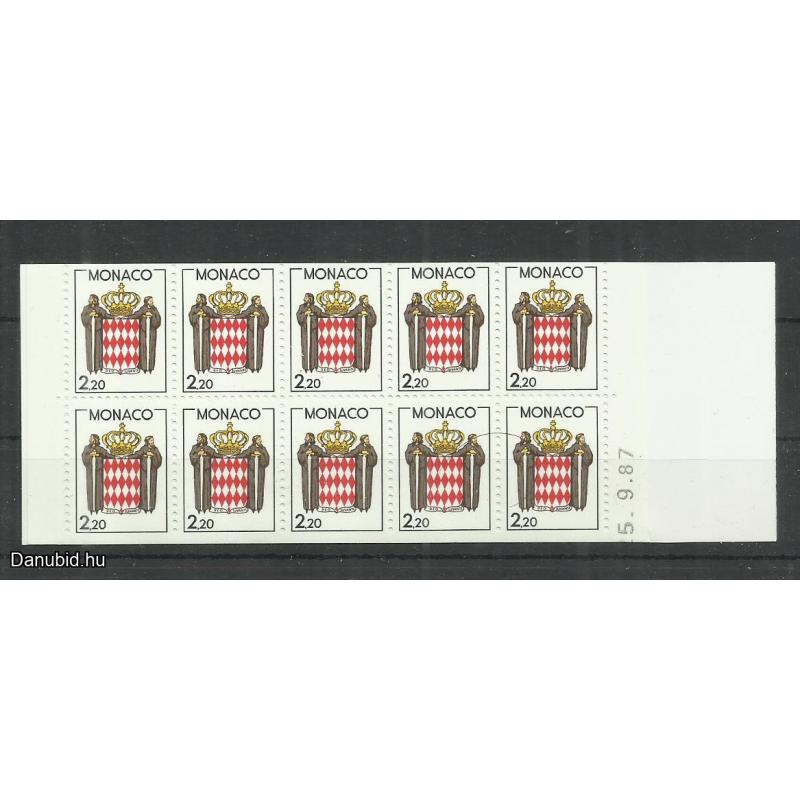 1987.- Monaco - MNH/** - bélyegfüzet