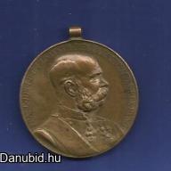 1898.- Ferenc József - Jubileumi Emlékérem - Signum Memoriae