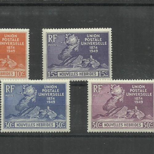 1949- Új Hebridák - MNH/** - U.P.U.- fennállásának 75. évfordulója