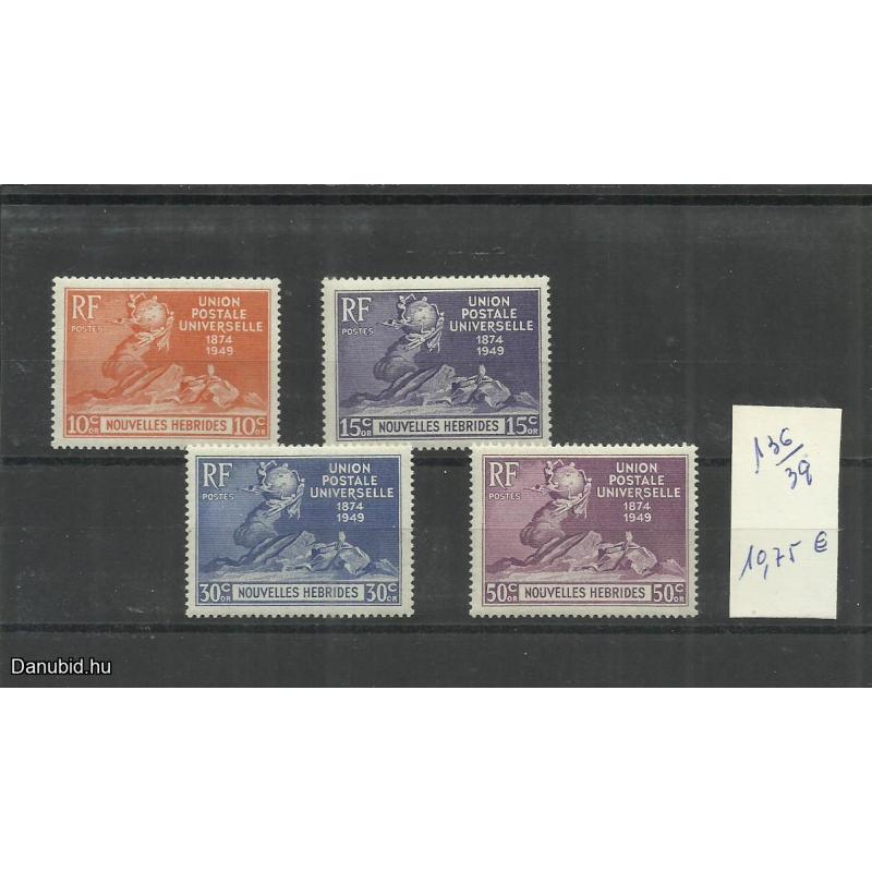 1949- Új Hebridák - MNH/** - U.P.U.- fennállásának 75. évfordulója