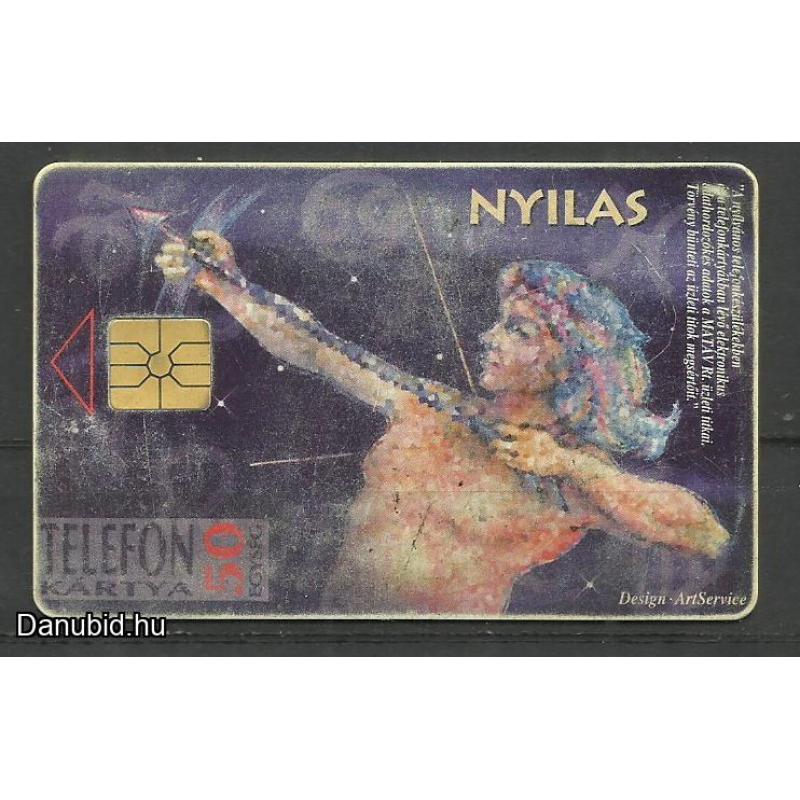1995.- Horoszkóp Nyilas - Magyar Telefonkártya