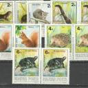 1986.- Védett hazai kisállatok  sor - MNH/** - dupla