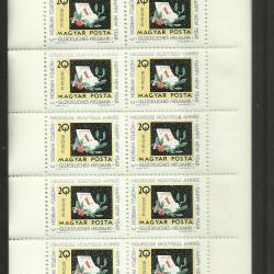 1963.-  Újév sor ....... MNH/** bélyegfüzet 20 db
