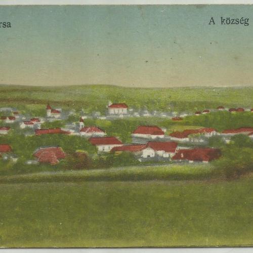 1910.- Kolozsborsa - képeslap - nem futott