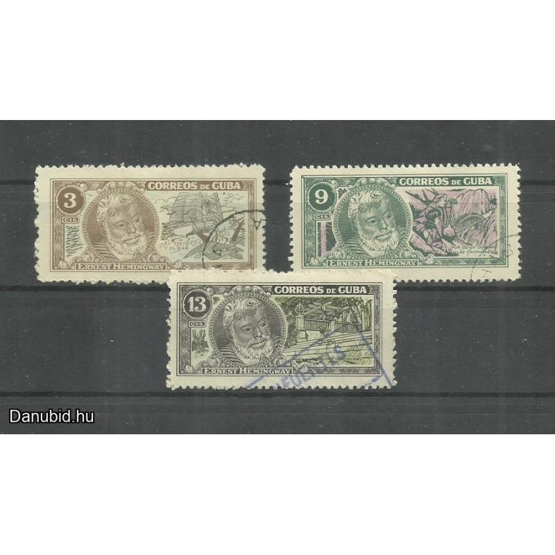 1963.- Kuba - pecsételt - Ernest Hemingway