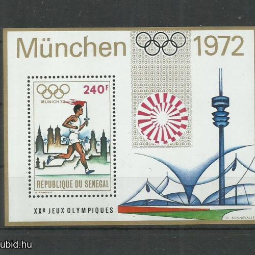 1972.- Szenegál - blokk - MNH/** - Olimpia - München