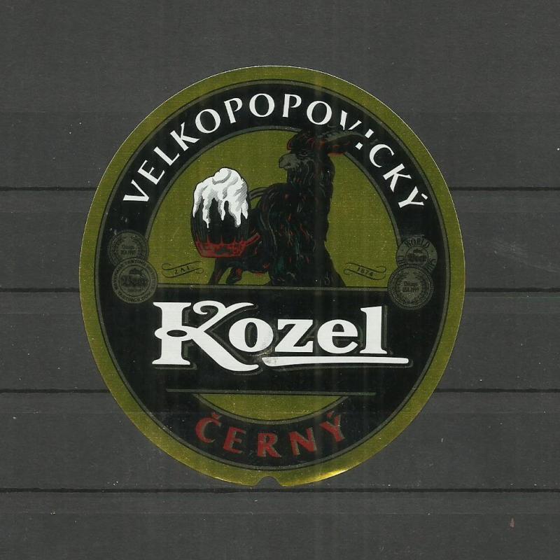 Címke-sör címke-Kozel