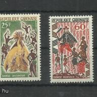 1965.- Gabon - MNH/** - Okoukoue-tánc (őslakos táncok/zene)