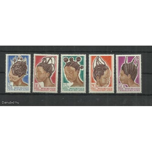 1967.- Közép-afrikai Köztársaság - MNH/**-  Női hajviselet