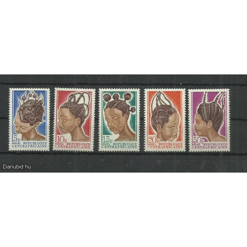 1967.- Közép-afrikai Köztársaság - MNH/**-  Női hajviselet