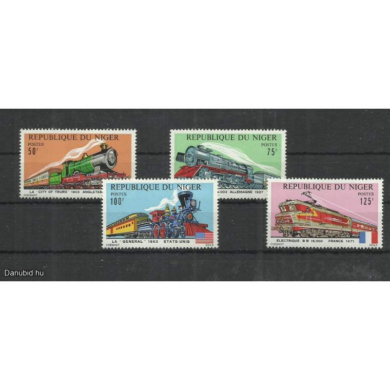 1975.- Rep.Niger - MNH/**-  Mozdony - hires vonatok
