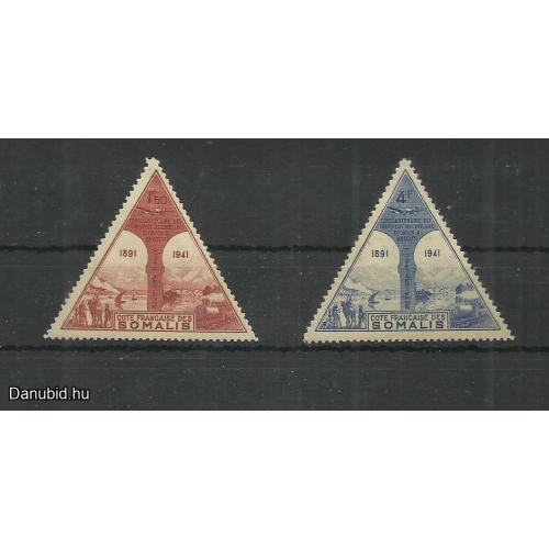 1941.-  Francia Szomália partvidék - légiposta bélyegek - MNH/**