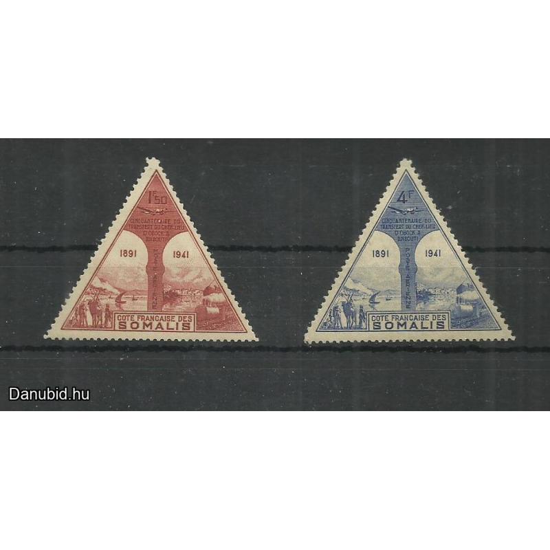 1941.-  Francia Szomália partvidék - légiposta bélyegek - MNH/**