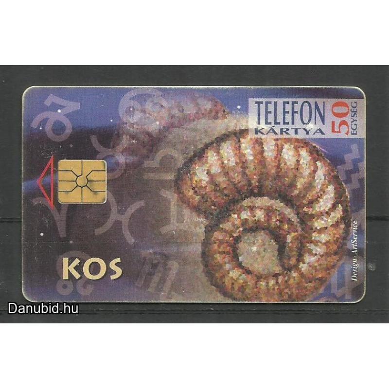 1995.- Horoszkóp Kos - Magyar Telefonkártya