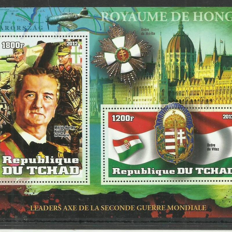 2012.- Csád -MNH/** - Horthy blokk