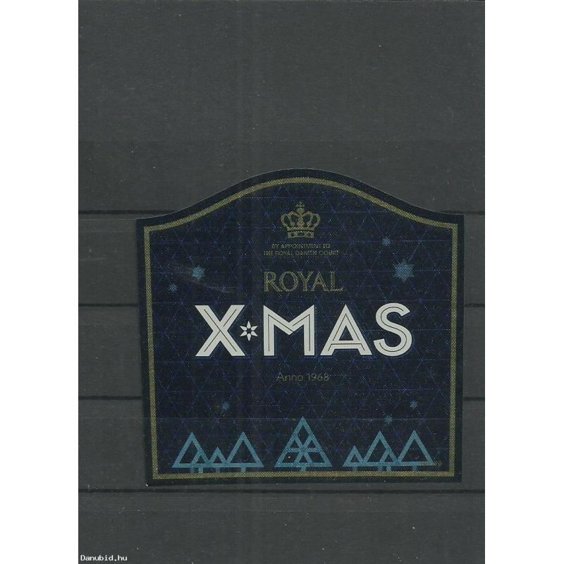 Címke-sör címke-Royal X- mas