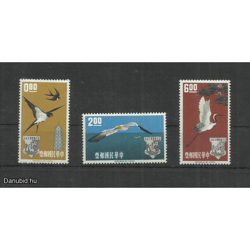 1963.- Kínai - MNH/**- Madarak - Első évforduló - AOPU