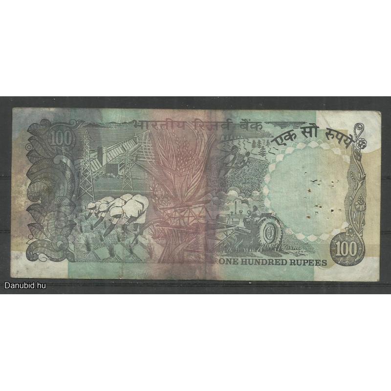 1962 .-  India  - 100 rupia -  használt