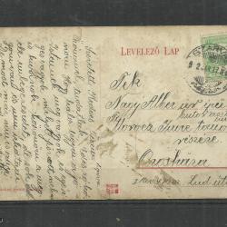 1912.- Szarvas - Polgári leányiskola - képeslap