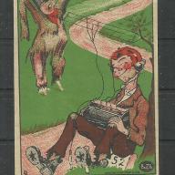 1920.- Számolócédula - 1 db - Barta és Társa - rádió,csillár