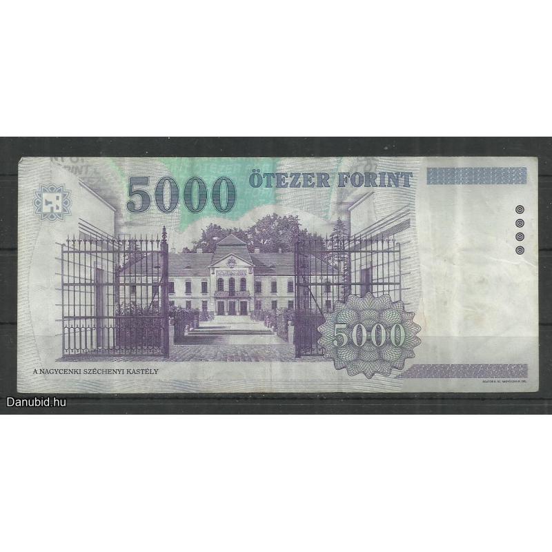 1999.- 5000 forint - használt állapot - BA