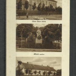 1945.- Zagyvarékas - képeslap - futott
