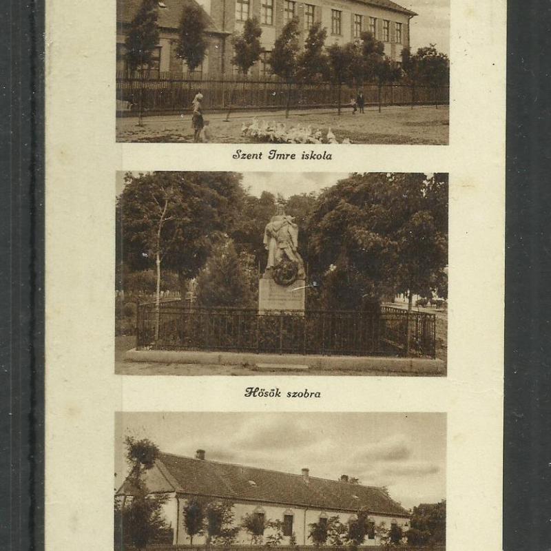 1945.- Zagyvarékas - képeslap - futott
