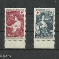 1968.- Franciaország - MNH/** - Vöröskereszt -2 db klt