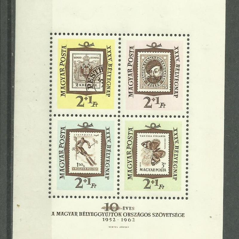 1962.- 10 éves  a MABEOSZ - bélyegnap (35.) - MNH/** -blokk