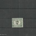 1908.- Zöld portó - (III.)- MNH/** - 12 fillér