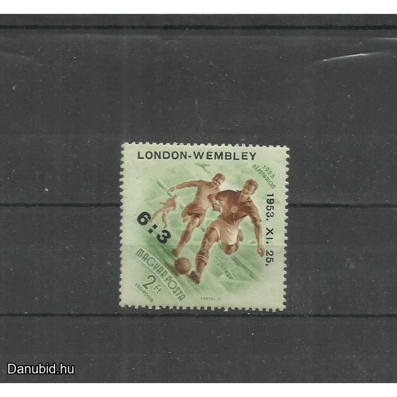 1953.- Angol-Magyar 6:3- MNH/** -eredeti gumizás falcos
