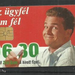 1996.- MATÁV - Magyar Telefonkártya - Az ügyfél nem fél