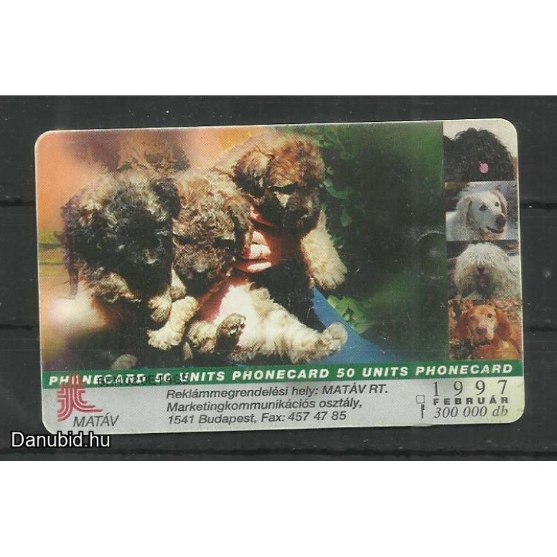 1996.- MATÁV - Magyar Telefonkártya - Pumi