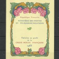1965.- Franciaország - MNH/** - Vöröskereszt - bélyegfüzet