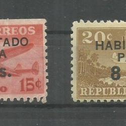 1961.- Kuba - MNH/**- XV. ENSZ - Közgyűlés felülnyomott