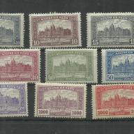 1921/23.- Parlament - MNH/** - 14 db