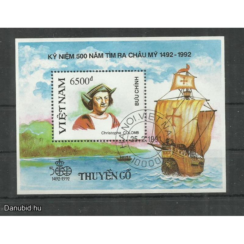 1992.- Vietnám - MNH/**- de pecsételt- Kolombusz Kristóf