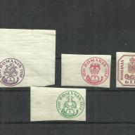 1933.- Románia - MNH/** - vágott bélyeg