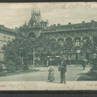1913.- Szeged - futott képeslap - Tisza szálloda