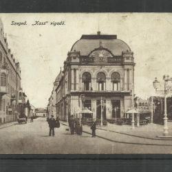 1905.- Szeged - futott képeslap - Kass vigadó