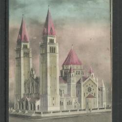 1931.- Szeged - futott képeslap - Fogadalmi templom